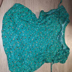 old navy floral summer shirt